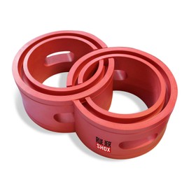 U.S. RubberShox CSB Series Front-Rear Car Coil Spring Buffer Cushion/Automotive Suspension Shock Absorber Retainer Performance Booster Kit Universal Type A-F Vehicle Auto Parts (CSB, F)