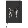 A5 'American Akita' Black Hardcover Ruled Notebook (NB00036124)