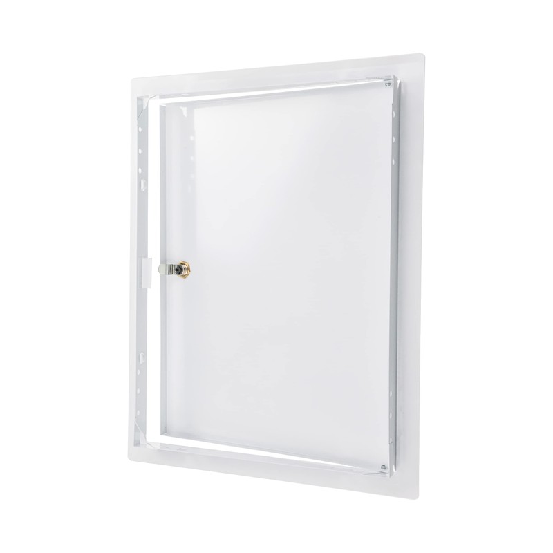 ECOPRO VENT 12" x 16" Lockable White Metal Access Panel.