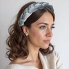 Dresyu Braided Headbands Velvet Headband for Women Soft Twisted Hair