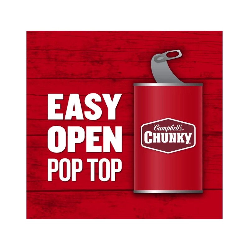 Campbell's Chunky Soup Chili Mac 16.3 Oz Can Case of