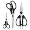 Asdirne Scissors Bundle, Kitchen Scissors with Sharp Stainless Steel Blades