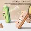 Kids Harmonica 16 Holes Musical Instrument Beginner Mouth Organ Hard