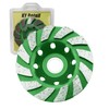 KY Retail 4 1/2 Inch Diamond Concrete Grinding Wheel 12-Segment
