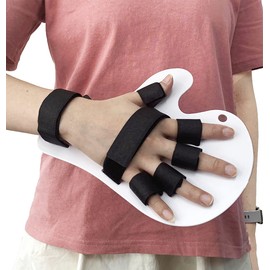 Finger Orthotics Board, Stroke Hemiplegia Hand Separator Brace Support Training Immobilization Device