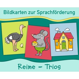 Reime - Trios (Bildkarten zur Sprachförderung)