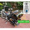 Minho Motorcycle Rear Trunk Lock in Iron Metal Material Anti‑Theft