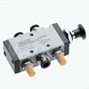 VIILOCK Pneumatic Air Hand Lever Valve, 5 Way 2 Position