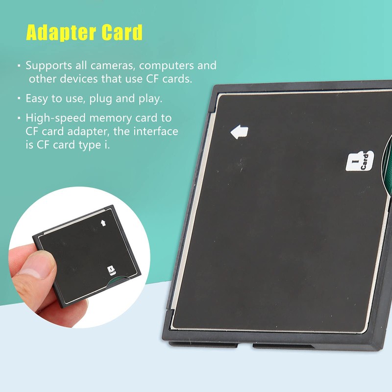 Micro Memory Card Adapter, High Speed Camera Adapter Card, Suitable