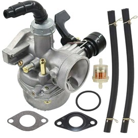 Manostia Carburetor Kit for ATV Carburetor Coleman Powersports ATV AT125-B 125cc Quad with Gaskets and Oil filter