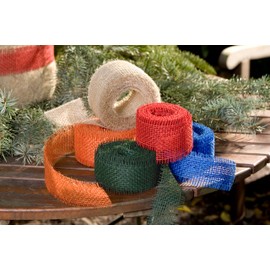 Noor Stunning Orange Jute Roll 12 x 1000 cm