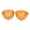 10pcs Mask Bowl Golden Plastic Reusable Lightweight Facial Mask Mixing
