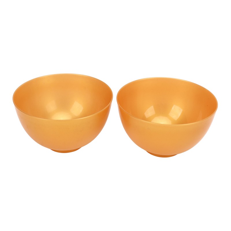 10pcs Mask Bowl Golden Plastic Reusable Lightweight Facial Mask Mixing
