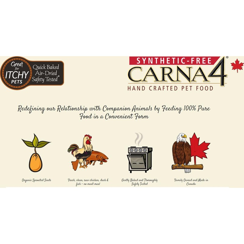 CARNA4 All Life Stages Chicken Formula Dry Dog Food (6