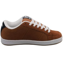 Etnies Men's Kingpin Skateboarding Shoe Skate, Brown/Navy, 8
