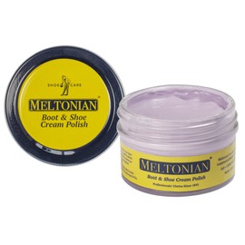 Meltonian Cream Shoe Polish - French Crafted Natural Wax & Oil Blend - Shoe Polish Brown & Black Shoe Polish for Leather - Nourishing, Restores & Protects, 60+ Unique Colors, Lilac