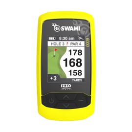 Izzo Swami 6000 Handheld Golf GPS Water-Resistant Color Display With 38,000 Course Maps & Scorekeeper