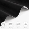 Lypumso Black Suede Wrap - 17in x 70in Self Adhesive