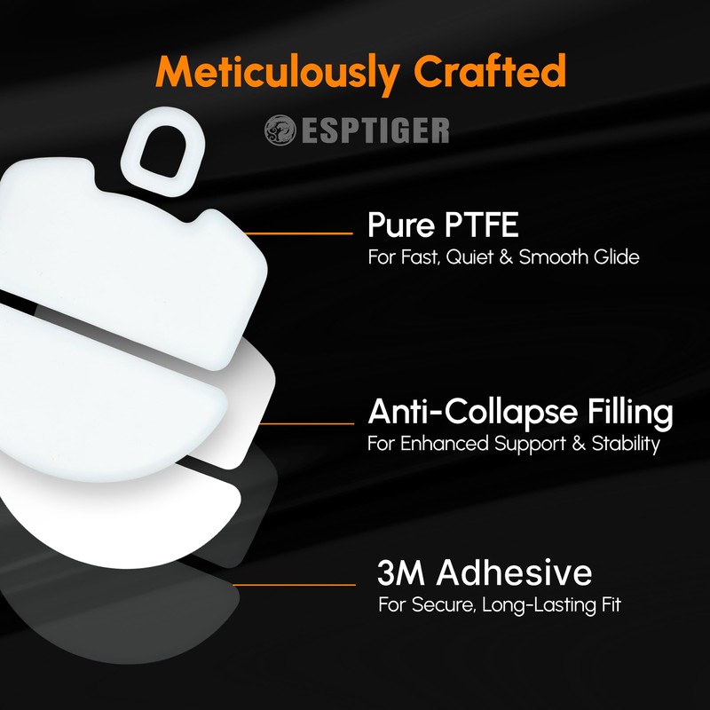 Gaming Mouse Skates ICE - V2 Skates for Razer Viper