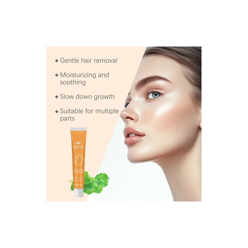 Crema Depilatoria Para Labio Superior Para Mujeres Y Hombres