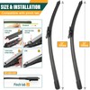 KVQ Windshield Wiper Blades Replacement for Ford Escape 2013 2014