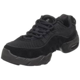 Bloch Unisex-Child Boost MESH Sneaker, Black, 1 X(Medium) US Little Kid