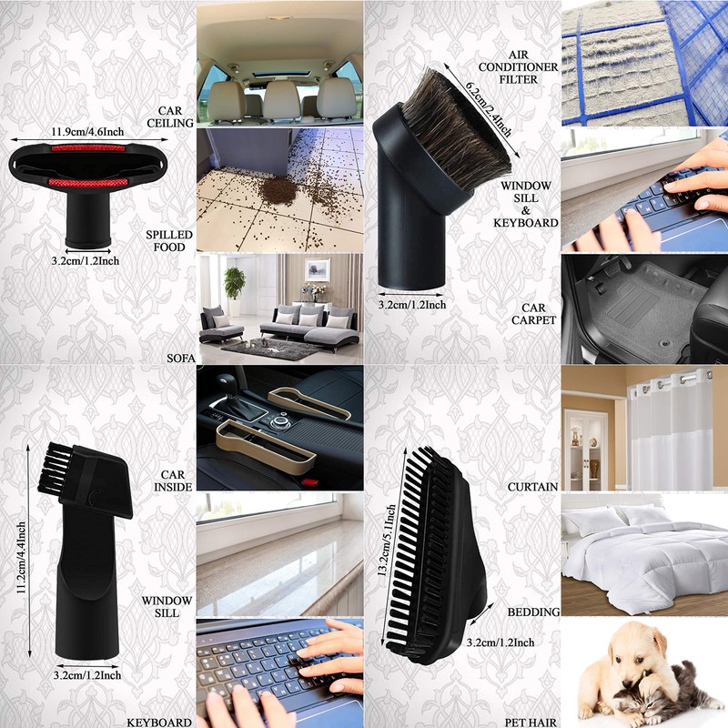 Household Cleaning Kit Attachments Vacuum Cleaner Accessories Universal Vacuum Hose