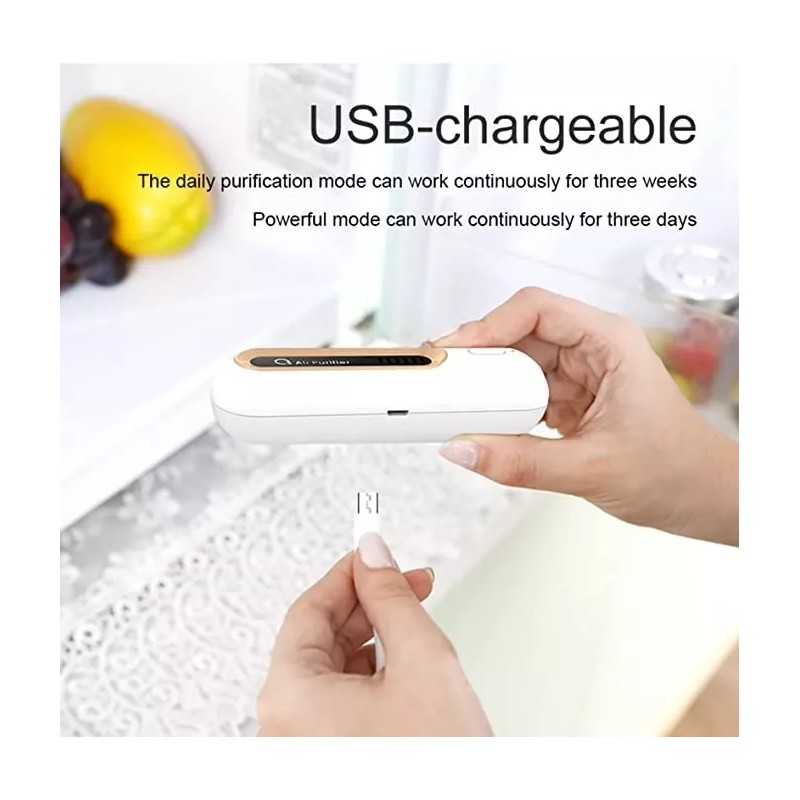 Mini Desodorizador Para Refrigerador Nevera Elimina Olores