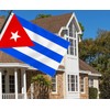 Large Cuba Flag,3x5 FT Cuban 75D Outdoor Banner,Cubans Decor for