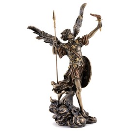 Top Collection Archangel Uriel God is My Light Statue - Phanuel Turn to God Sculpture in Cold Cast Bronze- 13.75-Inch Holy Saint Patron of Salvation Figurine