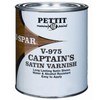 Pettit Paint Z-Spar Captains Satin Sheen Varnish V975, Quart