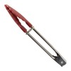 CybrTrayd Mini Tongs, 7", Red