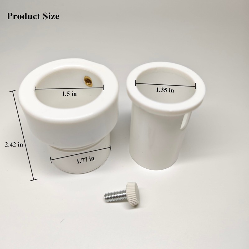 Umbrella Stabilizer Sleeve Adapter for Pool Umbrella Poles – Fits