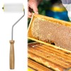 QWORK Honey Extractor Uncapping Needle Roller - Professional Beekeeping Tool