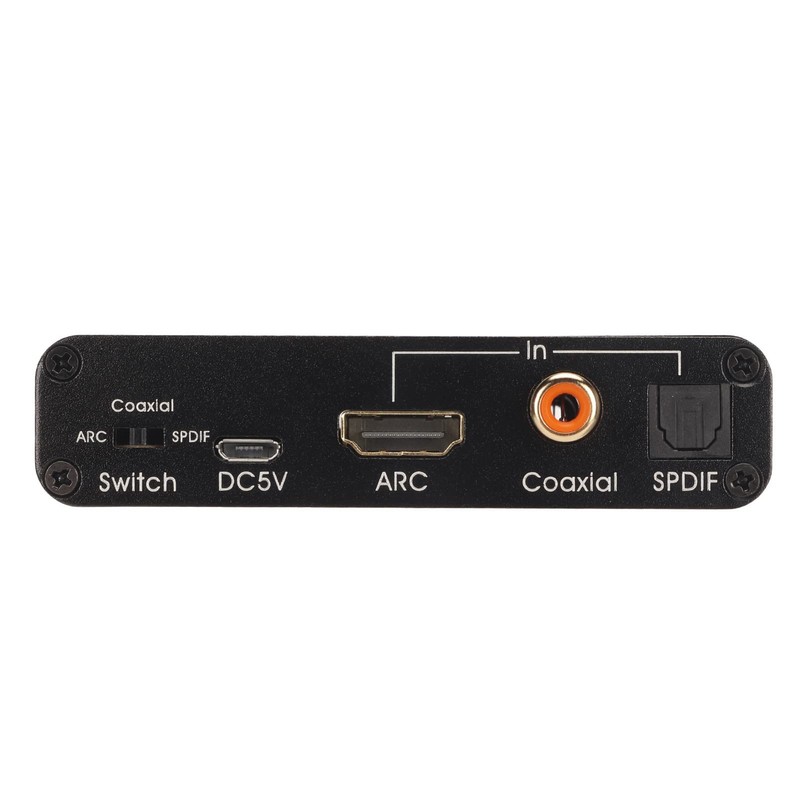 HDMI ARC Sound Extractor, 192KHz Optical SPDIF 3.5mm Output Digital
