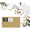 Christmas Return Address Labels | Holiday Return Address Sticker Labels