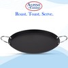 Alpine Cuisine Nonstick Round Comal Griddle 11-Inch - Black Carbon