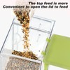No Mess Bird Feeder Vegetable Dispenser Automatic Parrot Feeders with
