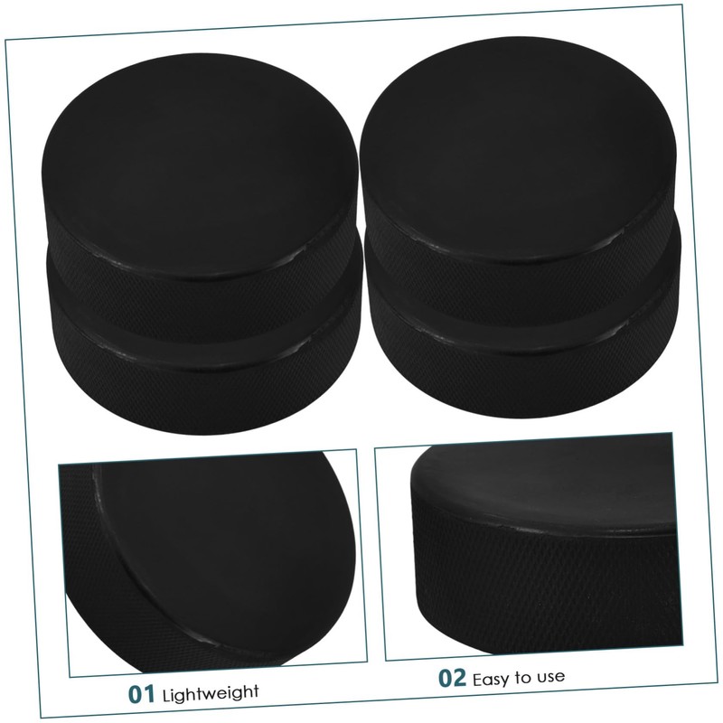 Kisangel Ice Hockey Training 4pcs High Hardness Improve Your Skills