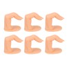 50pcs Nailed False Fingers Practice Fingers for Hand Nail Art