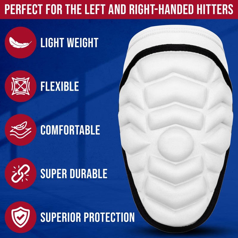 Exxact Sports Defender Baseball Elbow Guard, Batters Softball Elbow Guard