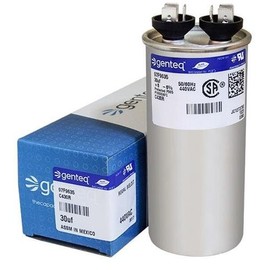 Jard 12741-30 uF MFD x 440 VAC Genteq Replacement Capacitor Round # C430R / 97F9635