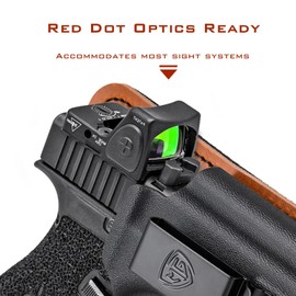 IWB Holster for 9mm Canik TP9 Elite SC Pistol, RMR Red Dot Optic Cut, Canik TP9 Elite SC Holster with Comfort Foam Pad, Inside Waistband Appendix Concealed Carry, Right Hand