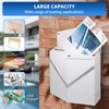 Weatherproof Wall-Mount Locking Mailbox for Outdoor Use - Heavy-Duty Anti-Theft