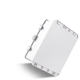 Outdoor Electrical Junction Box ABS Plastic Dustproof Junction Box, Indoor&Outdoor Electrical Enclosure Box, Wall Mounted Rainproof security cameras BOX (12.6*9.06*3.74in) ((12.6 * 9.06 * 3.74in))