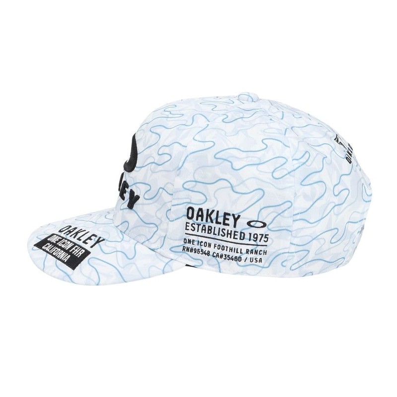 Oakley FIXED CAP 25.0 Cap, (186) WHITE PRINT