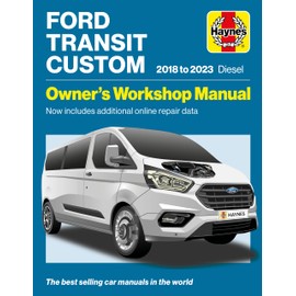 Ford Transit Tourneo Custom 2018-2023 Diesel: Owners Workshop Manual - Now includes additional online repair data