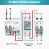 DEWIN Electricity Meter, DIN Rail, Smart Energy Meter Tuya WiFi