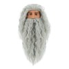 Wizard Costume with Wigs Beards Pagan Tunic Costume Wizard Cloak