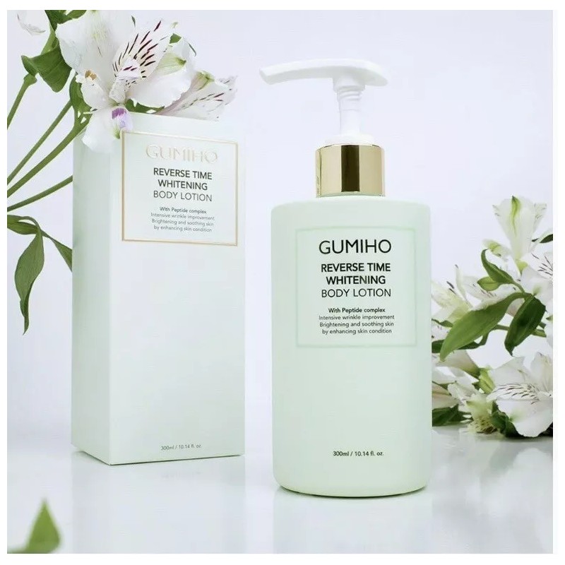 GUMIHO REVERSE TIME WHITENING BODY LOTION 300ML - US SELLER